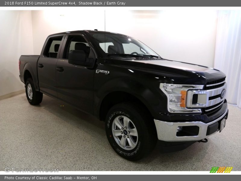 Shadow Black / Earth Gray 2018 Ford F150 Limited SuperCrew 4x4