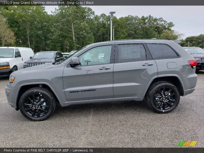 Sting-Gray / Black 2020 Jeep Grand Cherokee Altitude 4x4