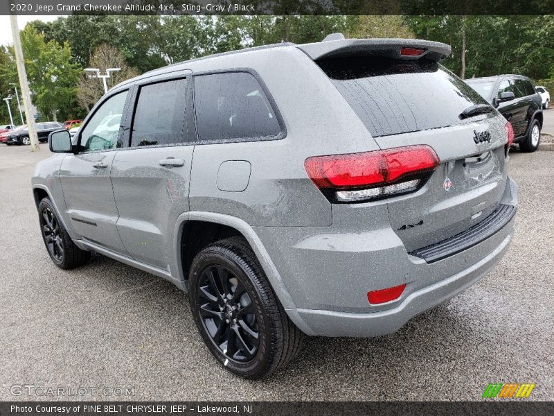Sting-Gray / Black 2020 Jeep Grand Cherokee Altitude 4x4