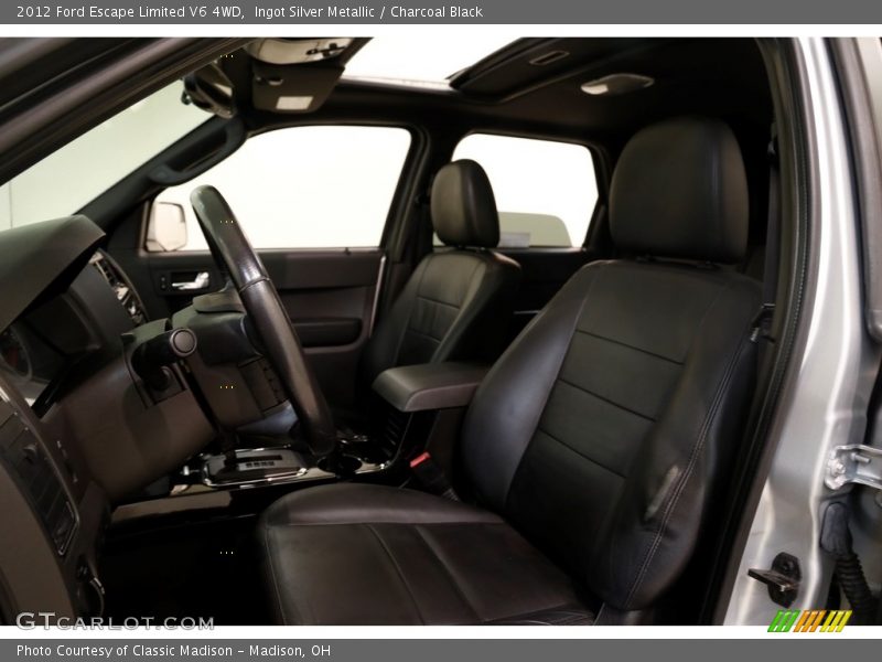 Ingot Silver Metallic / Charcoal Black 2012 Ford Escape Limited V6 4WD