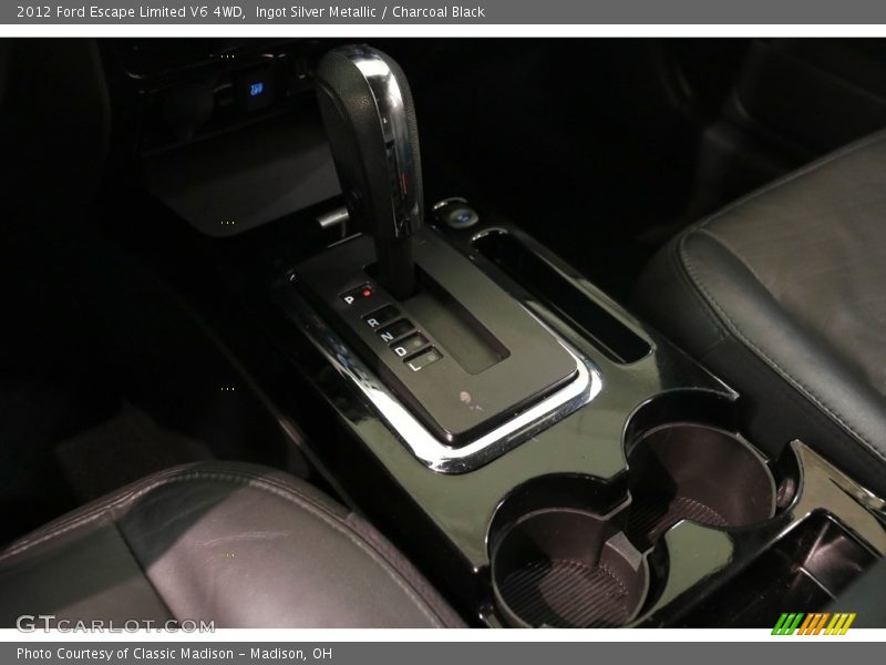 Ingot Silver Metallic / Charcoal Black 2012 Ford Escape Limited V6 4WD