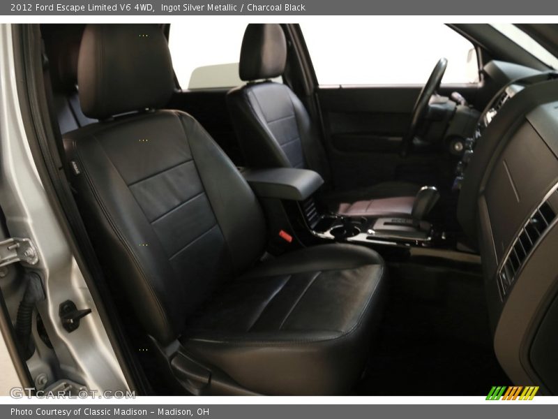 Ingot Silver Metallic / Charcoal Black 2012 Ford Escape Limited V6 4WD