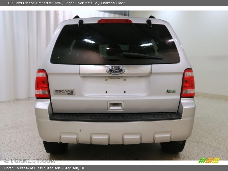 Ingot Silver Metallic / Charcoal Black 2012 Ford Escape Limited V6 4WD