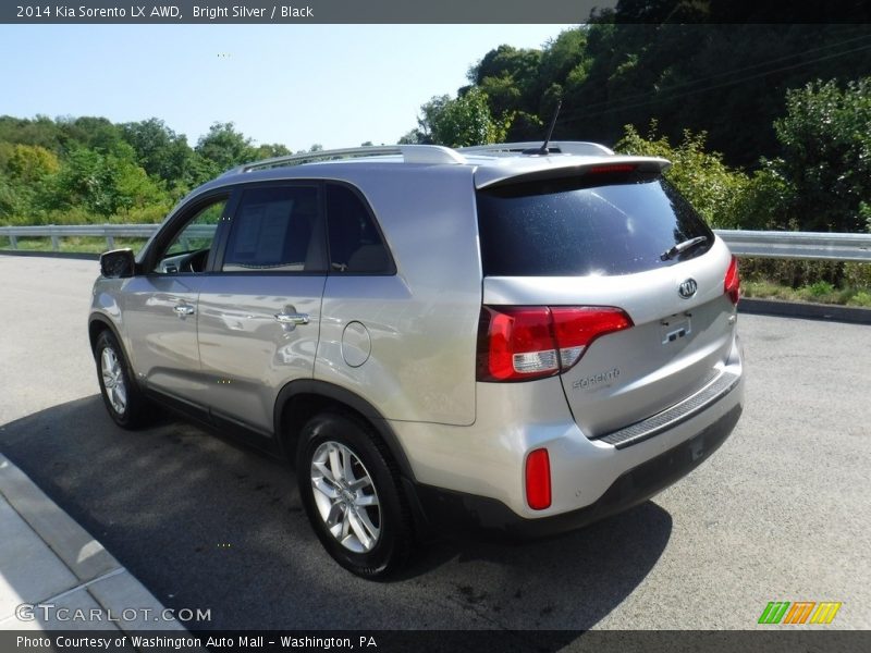 Bright Silver / Black 2014 Kia Sorento LX AWD