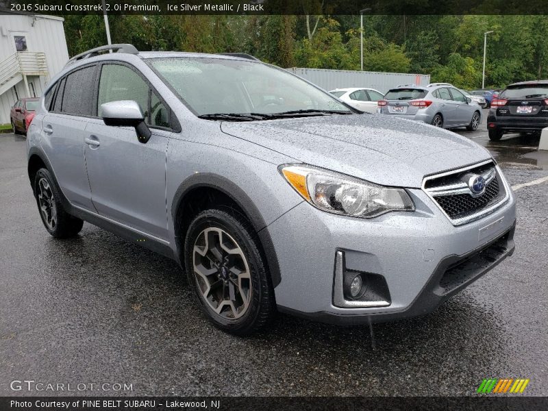 Ice Silver Metallic / Black 2016 Subaru Crosstrek 2.0i Premium