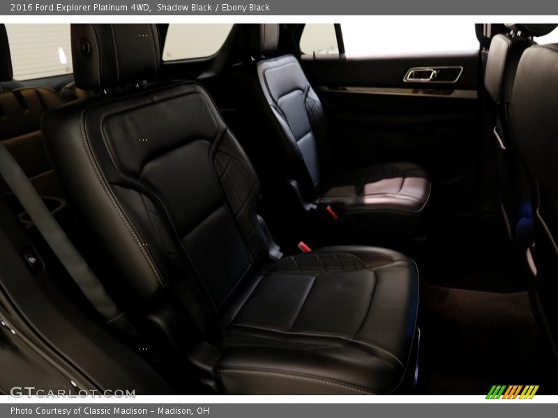 Shadow Black / Ebony Black 2016 Ford Explorer Platinum 4WD