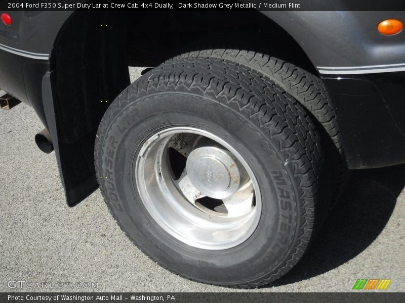 Dark Shadow Grey Metallic / Medium Flint 2004 Ford F350 Super Duty Lariat Crew Cab 4x4 Dually