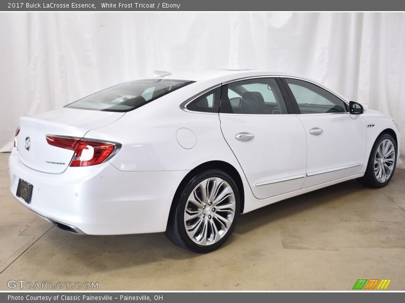 White Frost Tricoat / Ebony 2017 Buick LaCrosse Essence