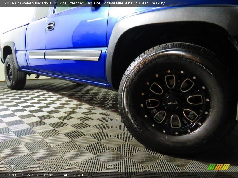 Arrival Blue Metallic / Medium Gray 2004 Chevrolet Silverado 1500 Z71 Extended Cab 4x4