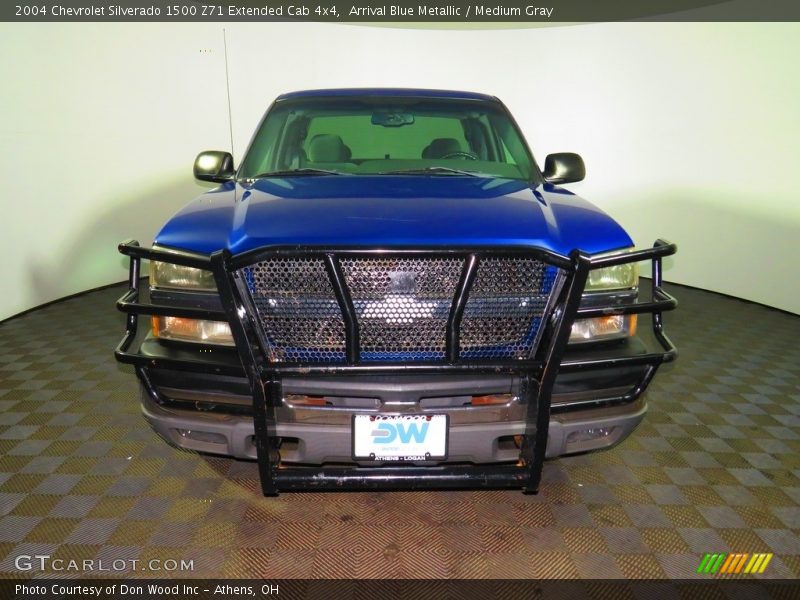 Arrival Blue Metallic / Medium Gray 2004 Chevrolet Silverado 1500 Z71 Extended Cab 4x4