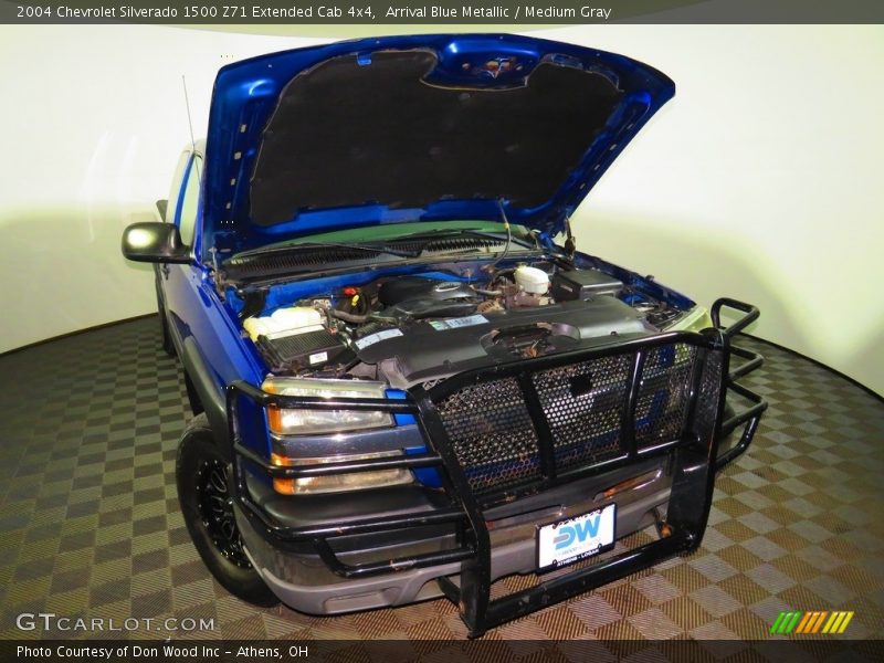 Arrival Blue Metallic / Medium Gray 2004 Chevrolet Silverado 1500 Z71 Extended Cab 4x4