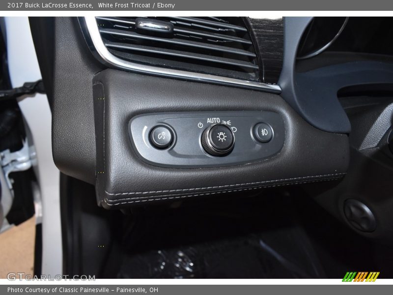 White Frost Tricoat / Ebony 2017 Buick LaCrosse Essence