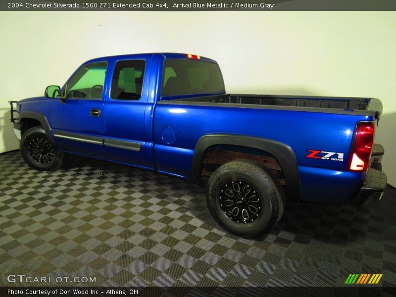 Arrival Blue Metallic / Medium Gray 2004 Chevrolet Silverado 1500 Z71 Extended Cab 4x4