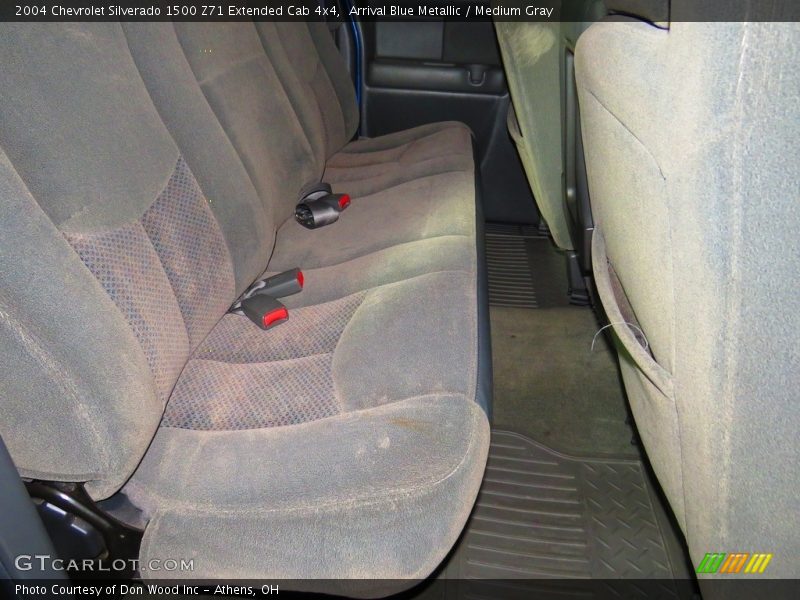 Arrival Blue Metallic / Medium Gray 2004 Chevrolet Silverado 1500 Z71 Extended Cab 4x4