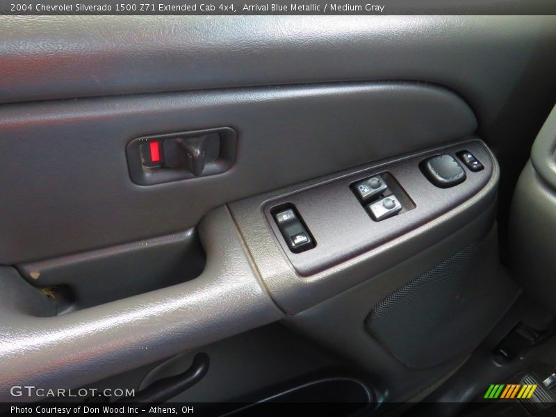 Arrival Blue Metallic / Medium Gray 2004 Chevrolet Silverado 1500 Z71 Extended Cab 4x4