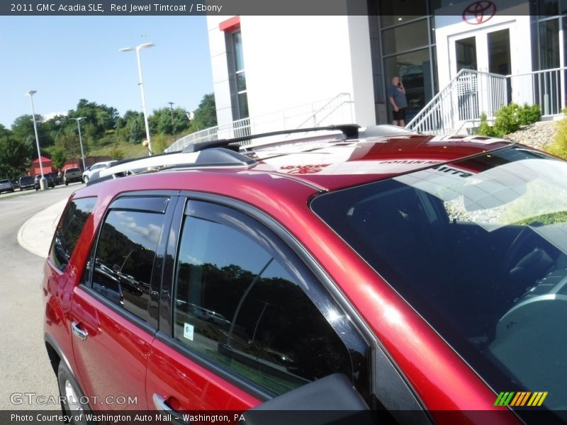 Red Jewel Tintcoat / Ebony 2011 GMC Acadia SLE