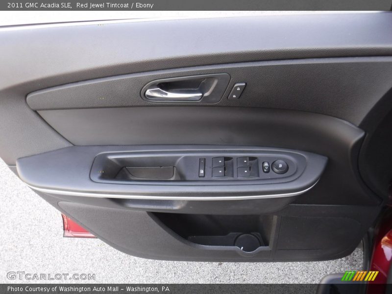Red Jewel Tintcoat / Ebony 2011 GMC Acadia SLE