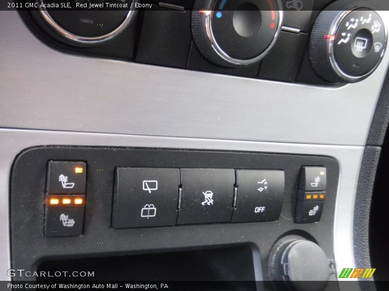 Red Jewel Tintcoat / Ebony 2011 GMC Acadia SLE
