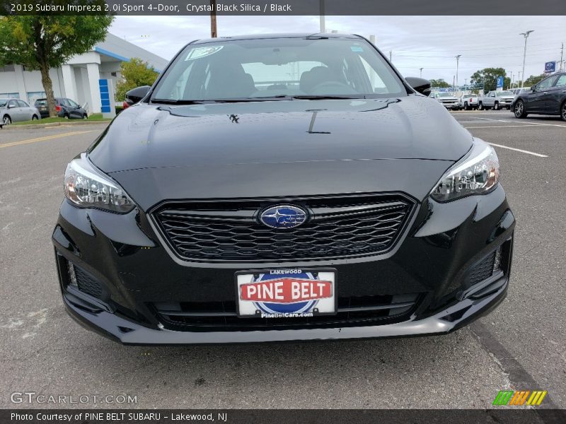 Crystal Black Silica / Black 2019 Subaru Impreza 2.0i Sport 4-Door