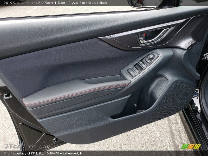 Crystal Black Silica / Black 2019 Subaru Impreza 2.0i Sport 4-Door