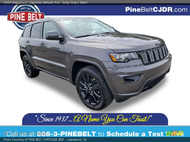 Sting-Gray / Black 2020 Jeep Grand Cherokee Altitude 4x4