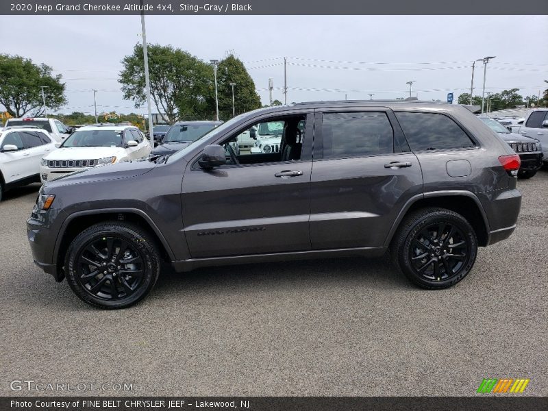 Sting-Gray / Black 2020 Jeep Grand Cherokee Altitude 4x4