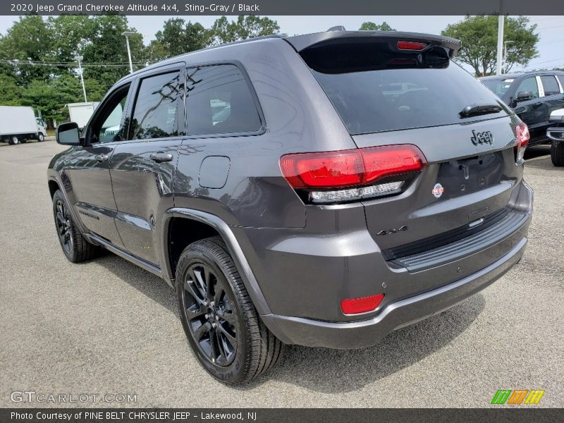 Sting-Gray / Black 2020 Jeep Grand Cherokee Altitude 4x4