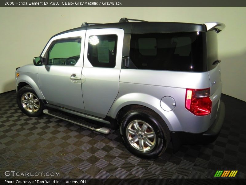 Galaxy Gray Metallic / Gray/Black 2008 Honda Element EX AWD