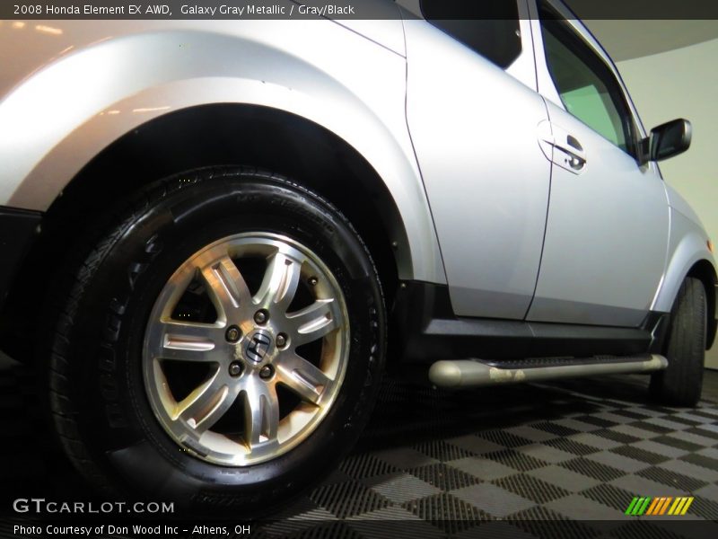 Galaxy Gray Metallic / Gray/Black 2008 Honda Element EX AWD