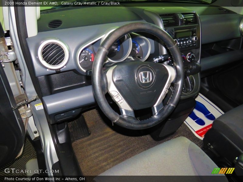 Galaxy Gray Metallic / Gray/Black 2008 Honda Element EX AWD