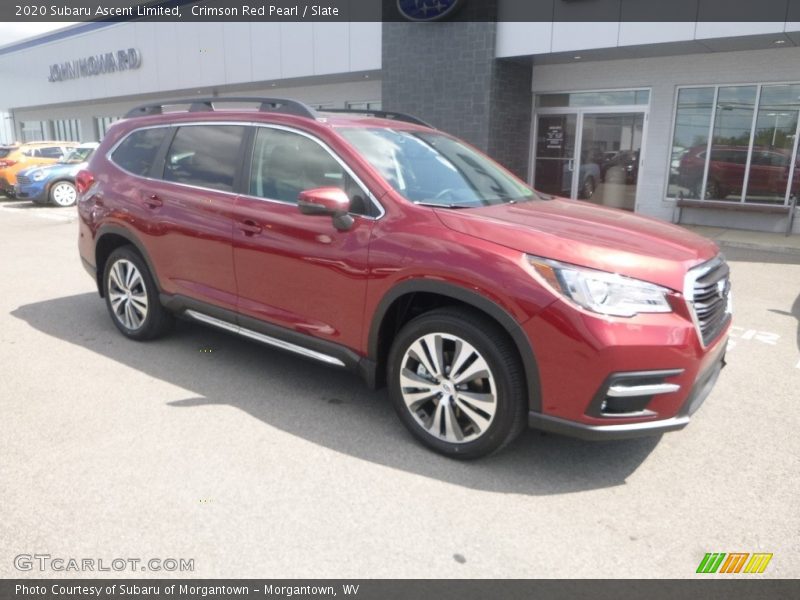 Crimson Red Pearl / Slate 2020 Subaru Ascent Limited