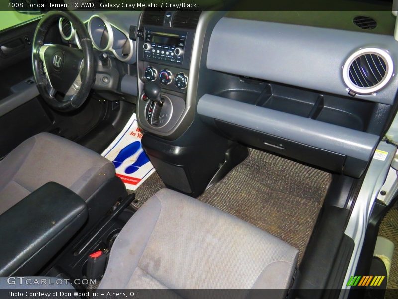 Galaxy Gray Metallic / Gray/Black 2008 Honda Element EX AWD