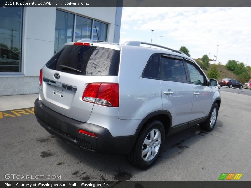 Bright Silver / Gray 2011 Kia Sorento LX AWD