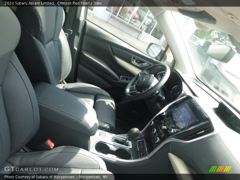 Front Seat of 2020 Ascent Limited