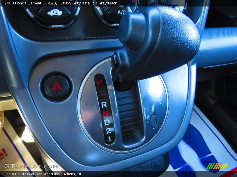 Galaxy Gray Metallic / Gray/Black 2008 Honda Element EX AWD