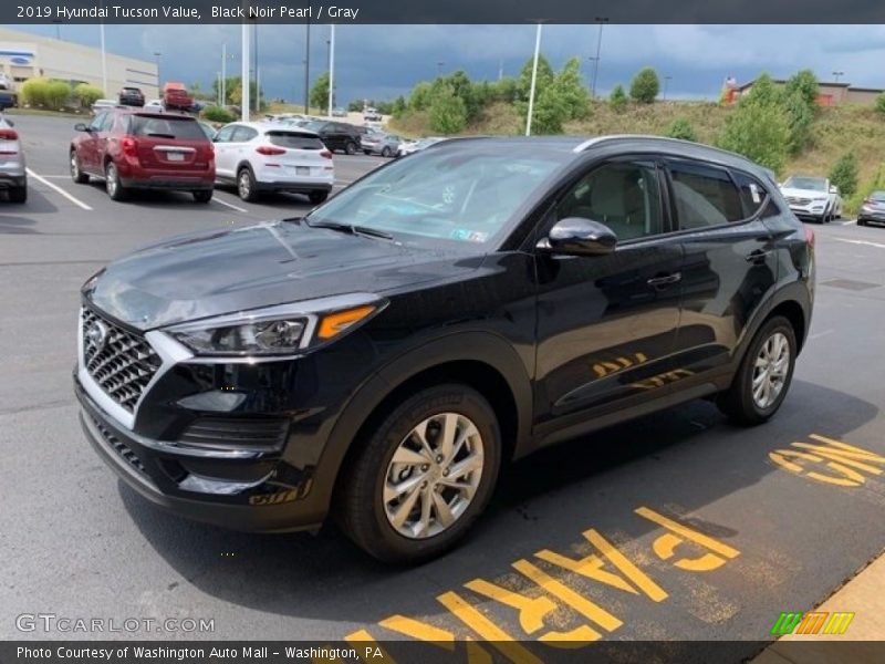 Black Noir Pearl / Gray 2019 Hyundai Tucson Value