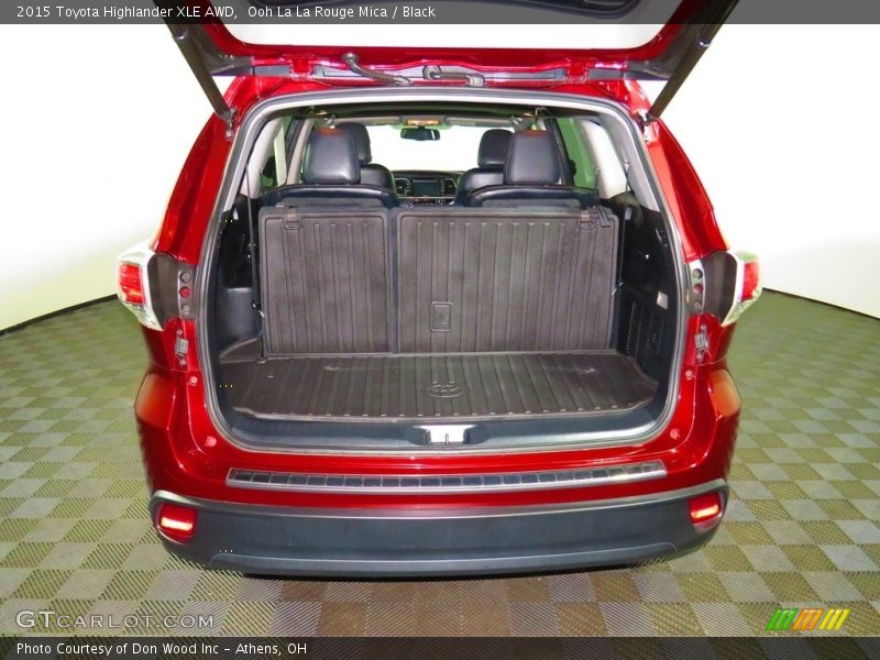 Ooh La La Rouge Mica / Black 2015 Toyota Highlander XLE AWD