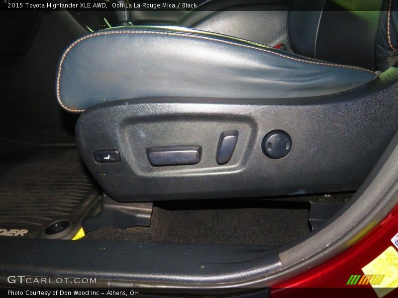 Ooh La La Rouge Mica / Black 2015 Toyota Highlander XLE AWD