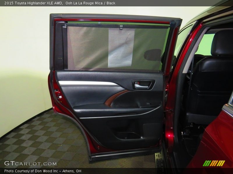 Ooh La La Rouge Mica / Black 2015 Toyota Highlander XLE AWD