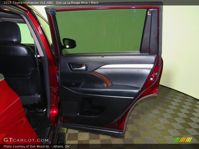 Ooh La La Rouge Mica / Black 2015 Toyota Highlander XLE AWD
