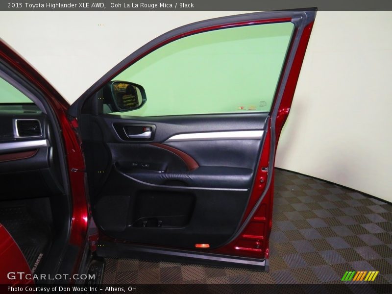 Ooh La La Rouge Mica / Black 2015 Toyota Highlander XLE AWD