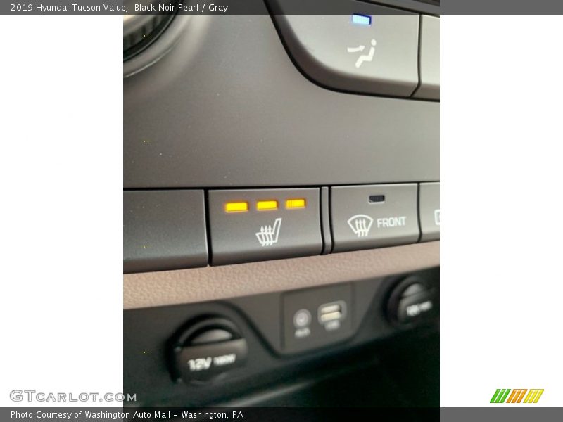 Black Noir Pearl / Gray 2019 Hyundai Tucson Value