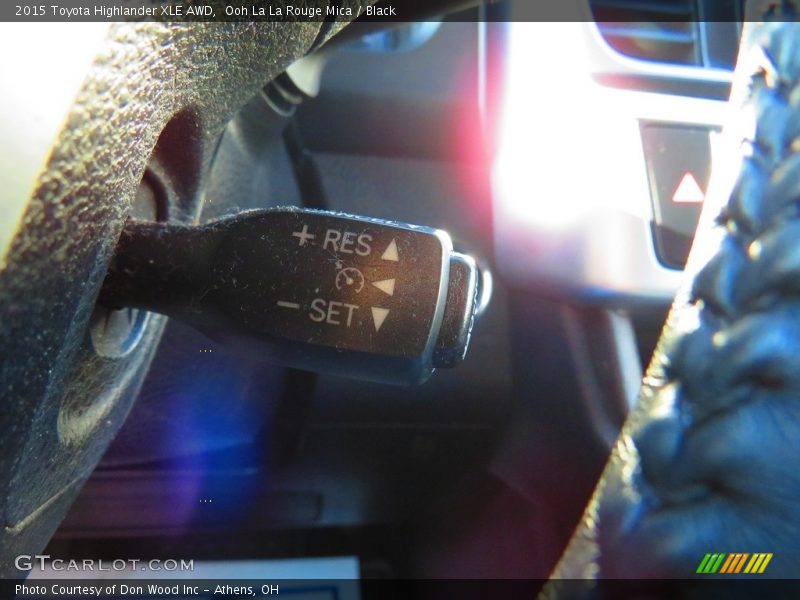 Ooh La La Rouge Mica / Black 2015 Toyota Highlander XLE AWD