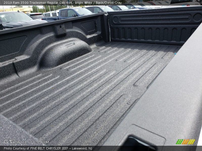 Bright White / Black/Diesel Gray 2019 Ram 3500 Tradesman Regular Cab 4x4