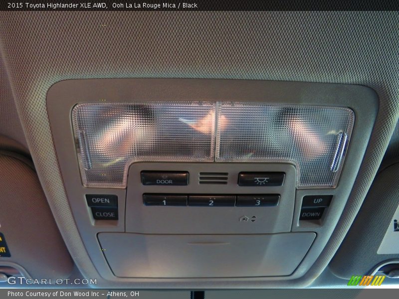 Ooh La La Rouge Mica / Black 2015 Toyota Highlander XLE AWD