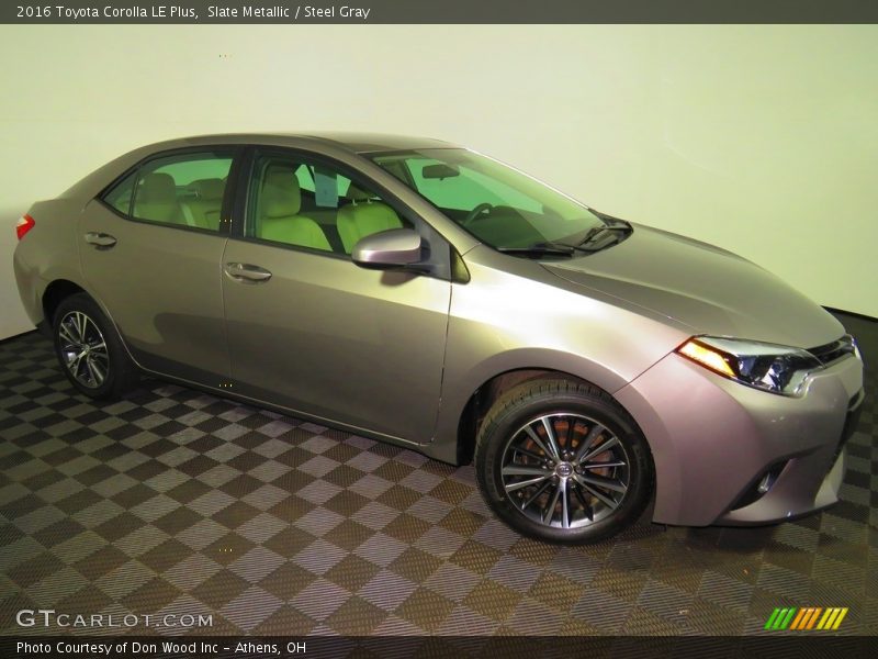 Slate Metallic / Steel Gray 2016 Toyota Corolla LE Plus