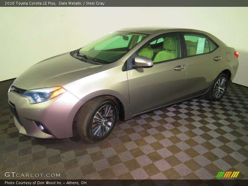 Slate Metallic / Steel Gray 2016 Toyota Corolla LE Plus