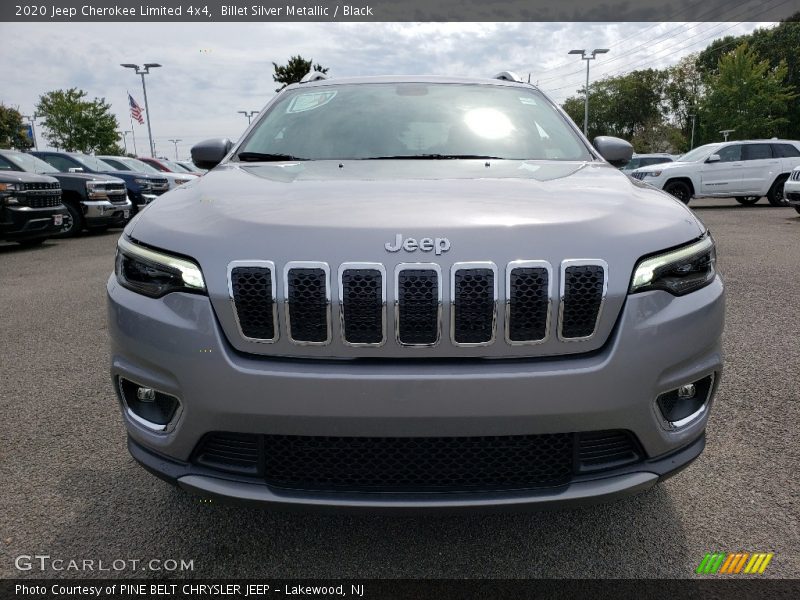 Billet Silver Metallic / Black 2020 Jeep Cherokee Limited 4x4