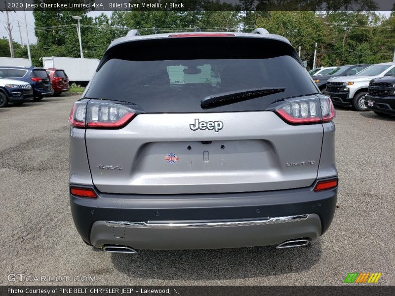 Billet Silver Metallic / Black 2020 Jeep Cherokee Limited 4x4