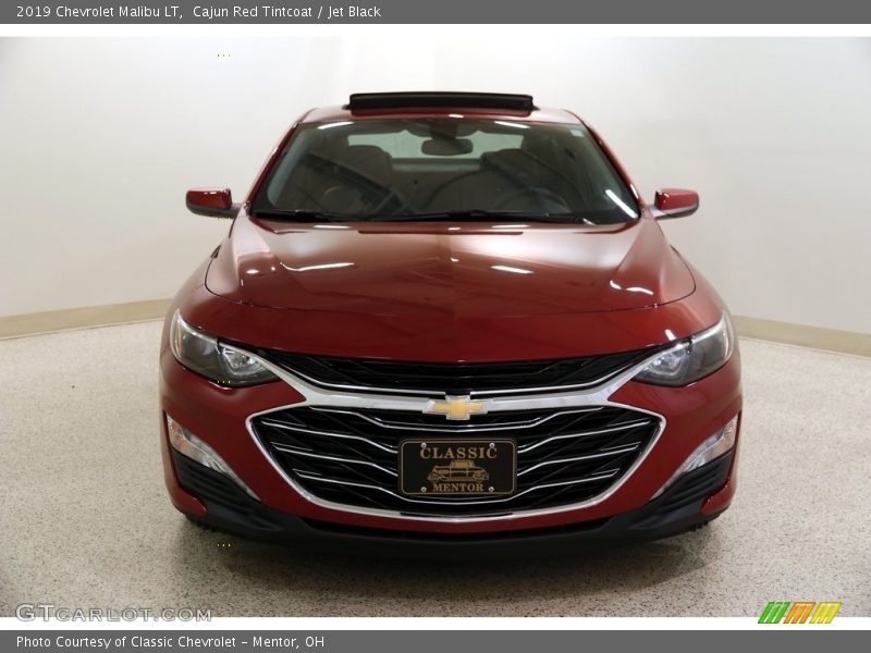 Cajun Red Tintcoat / Jet Black 2019 Chevrolet Malibu LT